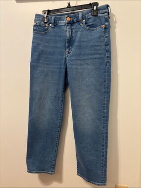 J Crew High Rise Stovepipe Jeans